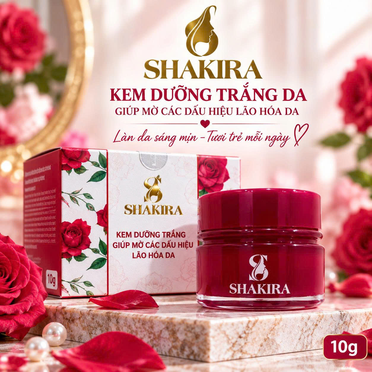 Kem Dưỡng Trắng, Giúp Mờ Các Dấu Hiệu Lão Hóa KSHI Đăng Dương (10g)